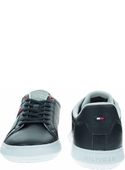 Sneakersy Męskie TOMMY HILFIGER Essential Leather Sneaker FM0FM03424 DW5