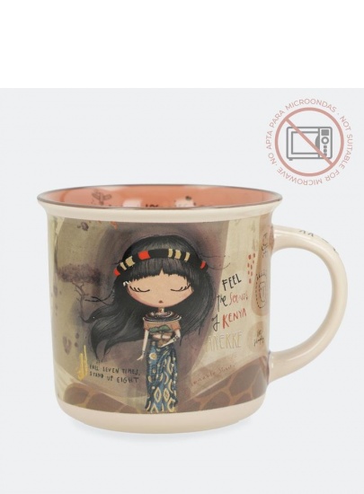 Porcelanowy Kubek ANEKKE Safari Fusion 32720-24-001