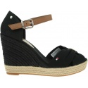 Czarne Espadryle TOMMY HILFIGER Basic Open Toe FW0FW04784 BDS