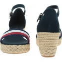 Espadryle TOMMY HILFIGER Shimmery Ribbon FW0FW05614 DW5