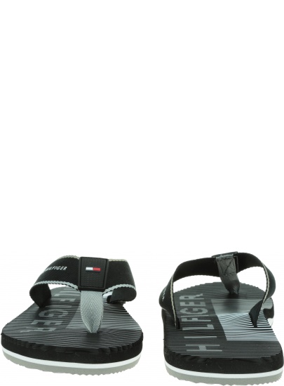 Japonki Męskie TOMMY HILFIGER Massage Footbed Beach FM0FM03386 BDS