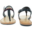 Japonki Damskie TOMMY HILFIGER Shimmery Ribon Flat FW0FW05629 DW5