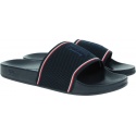 Klapki Damskie TOMMY HILFIGER Tommy Knited Pool FW0FW05456 DW5