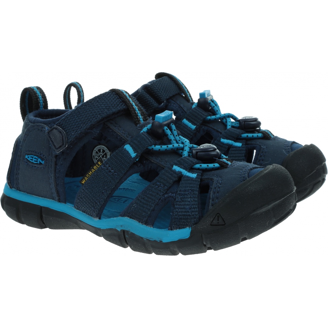 Sportowe Sandały KEEN Seacamp II Cnx Black Iris/Vivid Blue 1025129