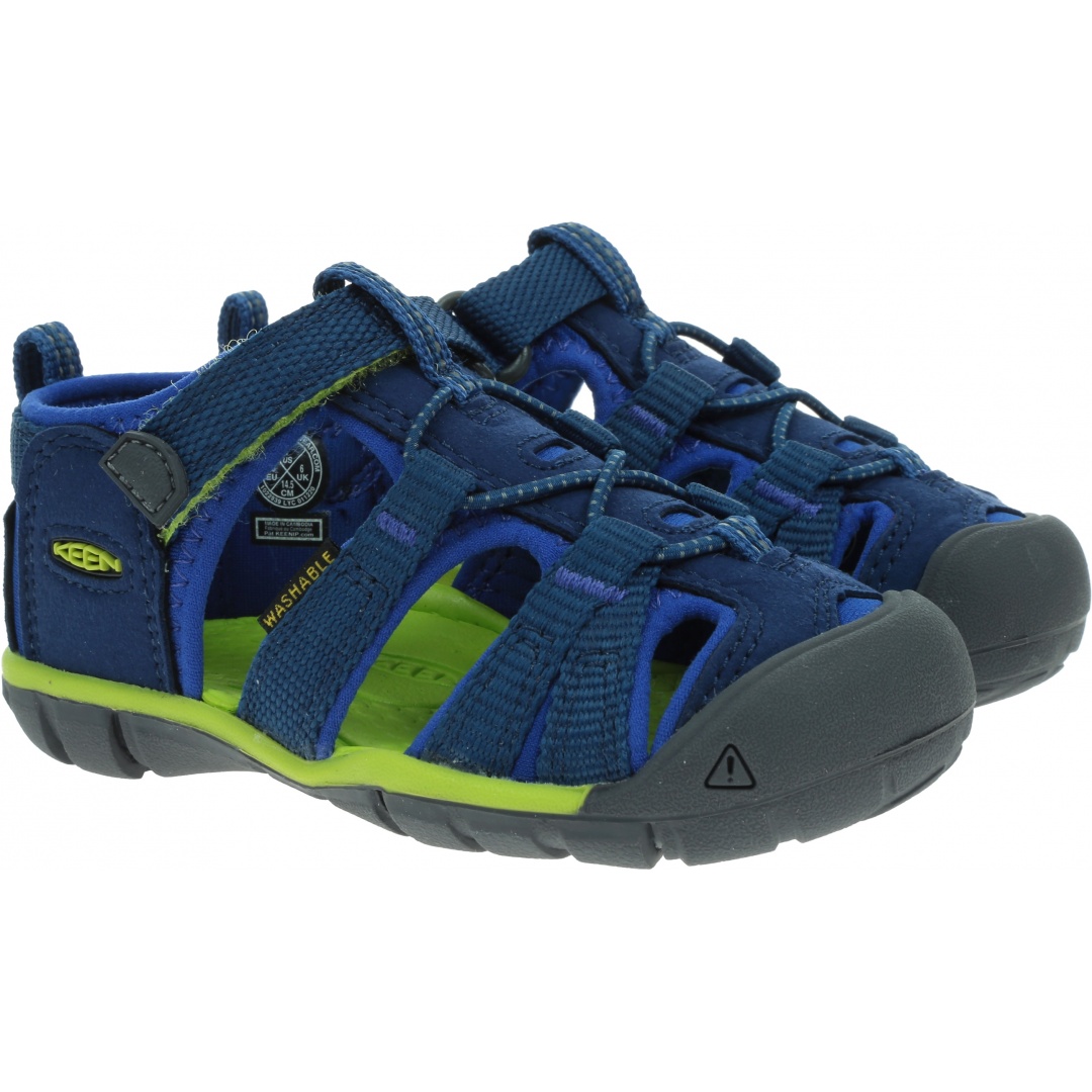 Sportowe Sandały KEEN Seacamp II Cnx Blue Depths/Chartreuse 1022939