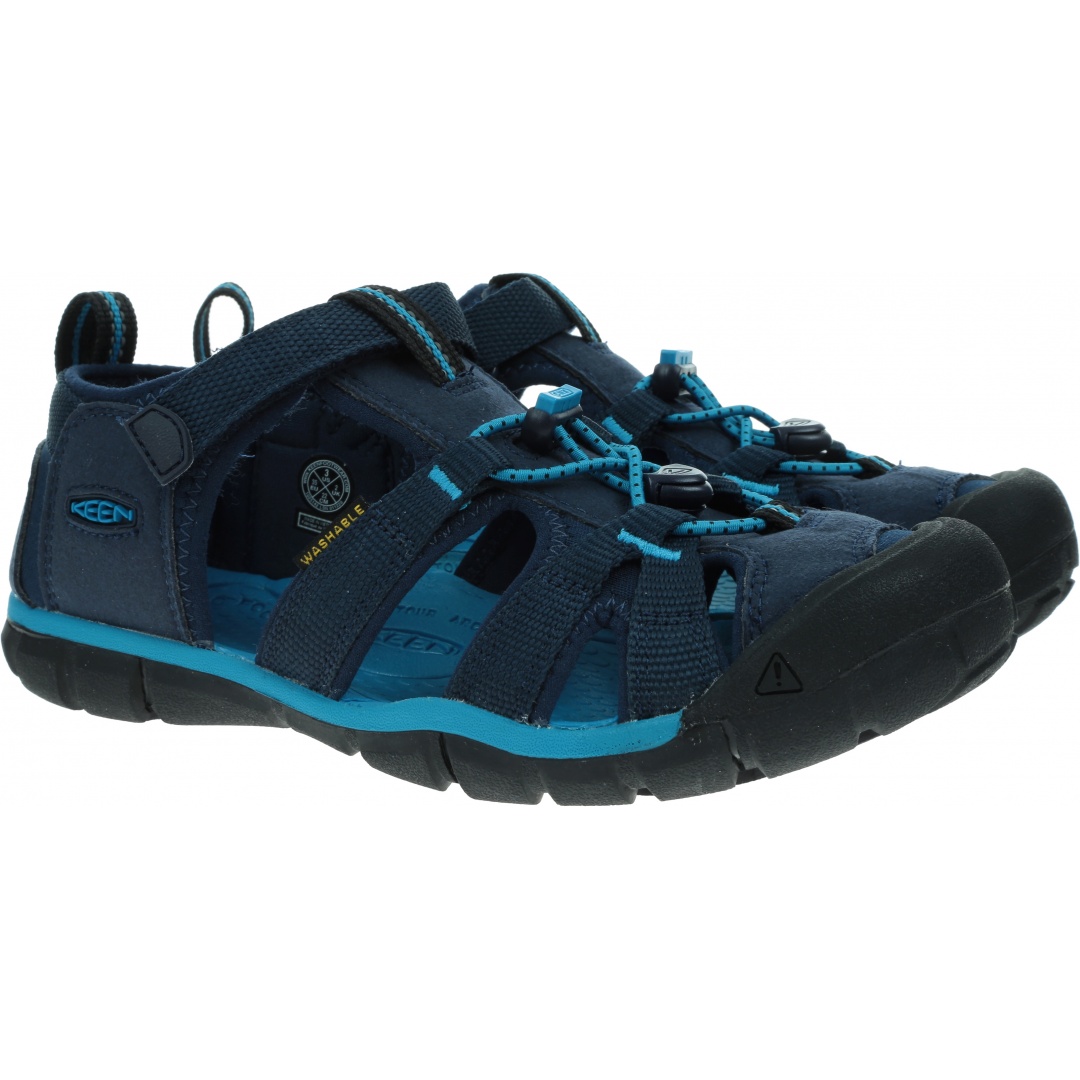 Sportowe Sandały KEEN Seacamp II Cnx Black Iris/ Vivid Blue 1025142