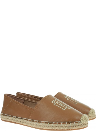 Skórzane Espadryle TOMMY HILFIGER Feminine Leather Esp FW0FW05653 GU9