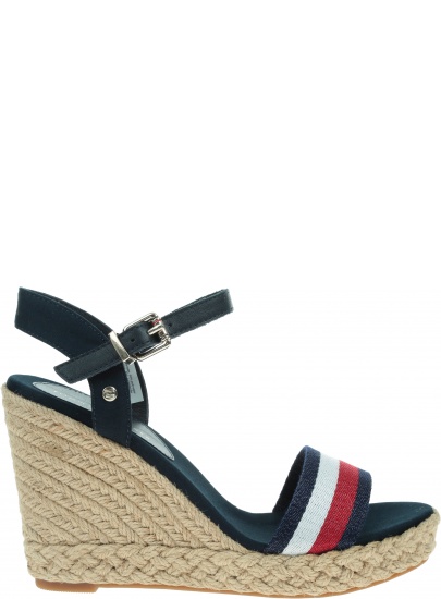 Espadryle TOMMY HILFIGER Shimmery Ribbon High FW0FW05590 DW5