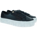 Granatowe Trampki TOMMY HILFIGER Glitter Transparent FW0FW05538 DW5