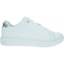 Białe Sneakersy TOMMY HILFIGER Monogram Leather Cup FW0FW05552 YBR