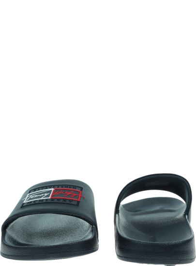 Granatowe Klapki TOMMY HILFIGER Embroidery Signature FM0FM03647 DW5