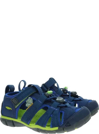 Sportowe Sandały KEEN Seacamp II Cnx Blue Depths/Chartreuse 1022978