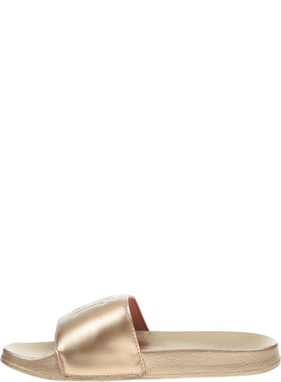 Klapki Damskie TOMMY HILFIGER FW0FW05759 Th Monogram Metallic 0JV
