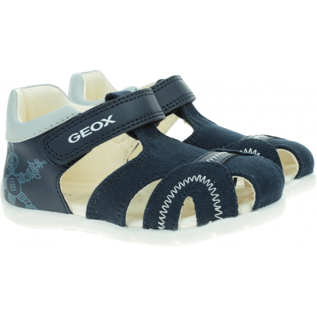 Granatowe Sandały GEOX Elthan B151PA 05410 4064