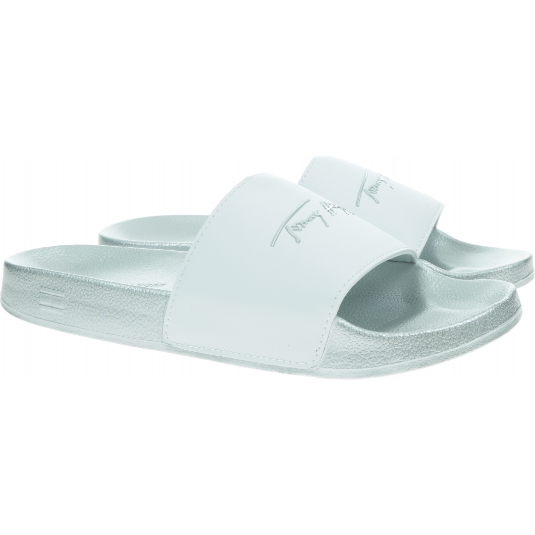 Klapki Damskie TOMMY HILFIGER Tommy Metallic Pool FW0FW05760 0IM