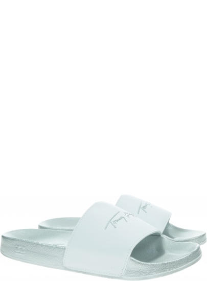 Klapki Damskie TOMMY HILFIGER Tommy Metallic Pool FW0FW05760 0IM