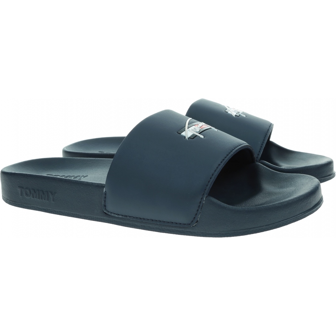 Klapki Damskie TOMMY JEANS Essential Pool Slide EN0EN01431 C87