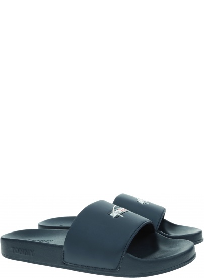 Klapki Damskie TOMMY JEANS Essential Pool Slide EN0EN01431 C87