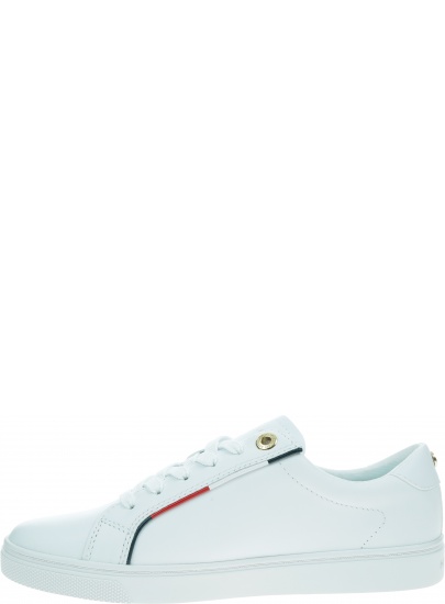Białe Sneakersy TOMMY HILFIGER Cupsole Sneaker FW0FW05910 YBR