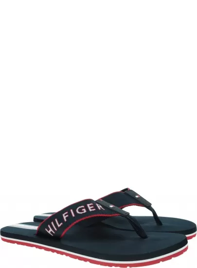 Japonki Męskie TOMMY HILFIGER Hilfiger Webbing FM0FM03641 DW5