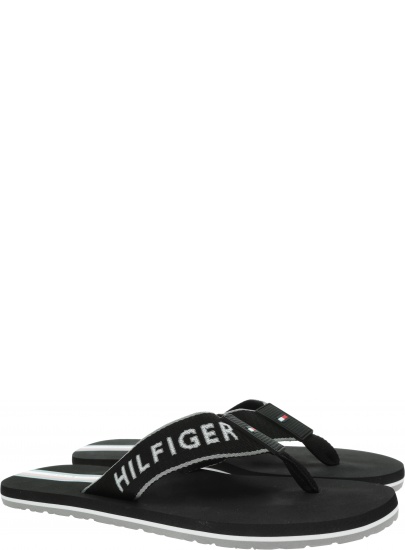 Japonki Męskie TOMMY HILFIGER Hilfiger Webbing FM0FM03641 BDS