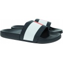 Klapki Męskie TOMMY HILFIGER Embossed Flag Pool FM0FM03643 DW5