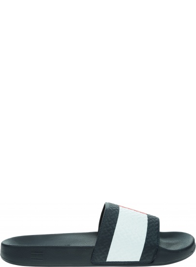 Klapki Męskie TOMMY HILFIGER Embossed Flag Pool FM0FM03643 DW5