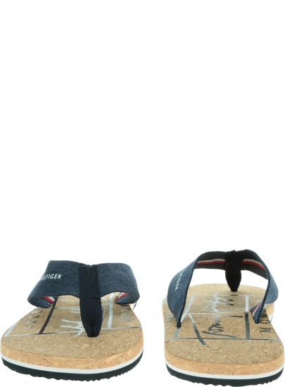 Japonki Męskie TOMMY HILFIGER Printed Cork FM0FM03638 DW5
