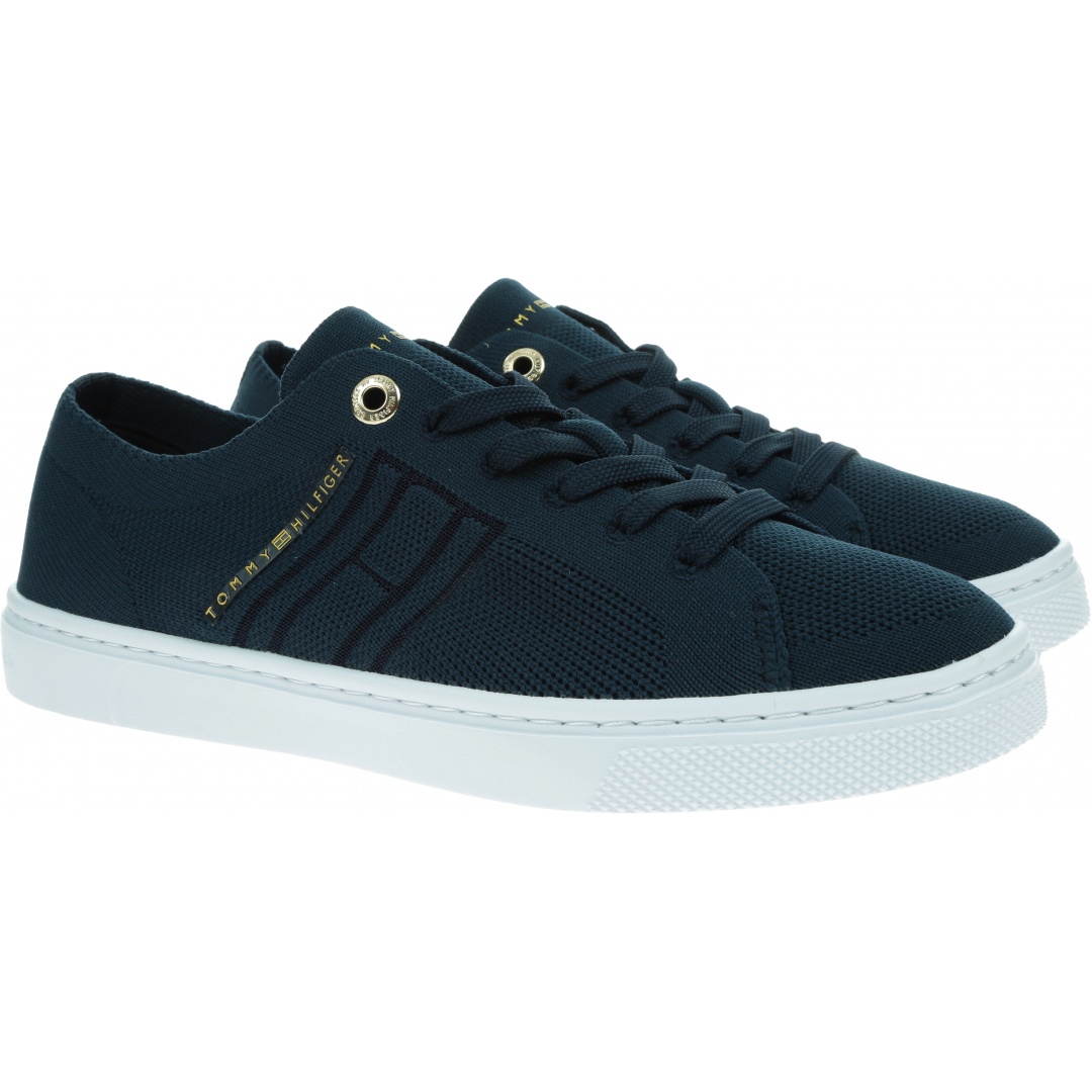 Trampki TOMMY HILFIGER Knited Lightweight Sneaker FW0FW05790 DW5