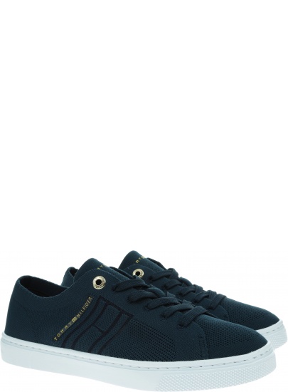 Trampki TOMMY HILFIGER Knited Lightweight Sneaker FW0FW05790 DW5
