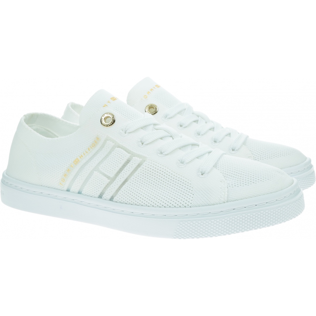 Trampki TOMMY HILFIGER Knited Lightweight Sneaker FW0FW05790 YBR
