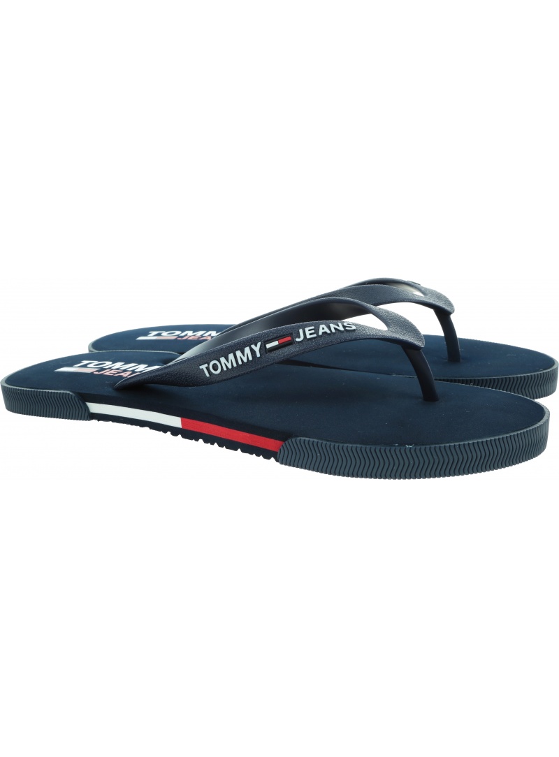 Japonki Męskie TOMMY JEANS Men Beach Sandal EM0EM00731 C87 Japonki Męskie TOMMY JEANS Men Beach Sandal EM0EM00731 C87