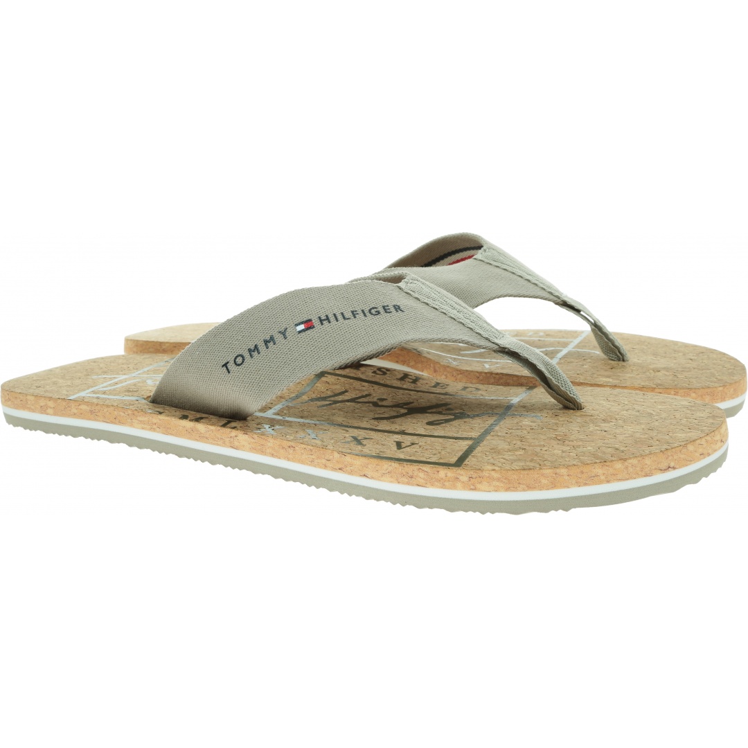 Japonki Męskie TOMMY HILFIGER Printed Cork FM0FM03638 AEP