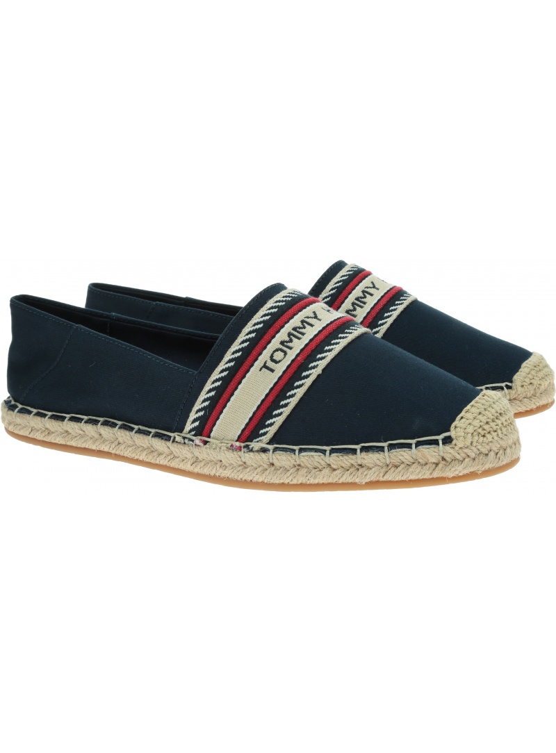Espadryle Damskie TOMMY HILFIGER Artisandal Espadril FW0FW05779 DW5