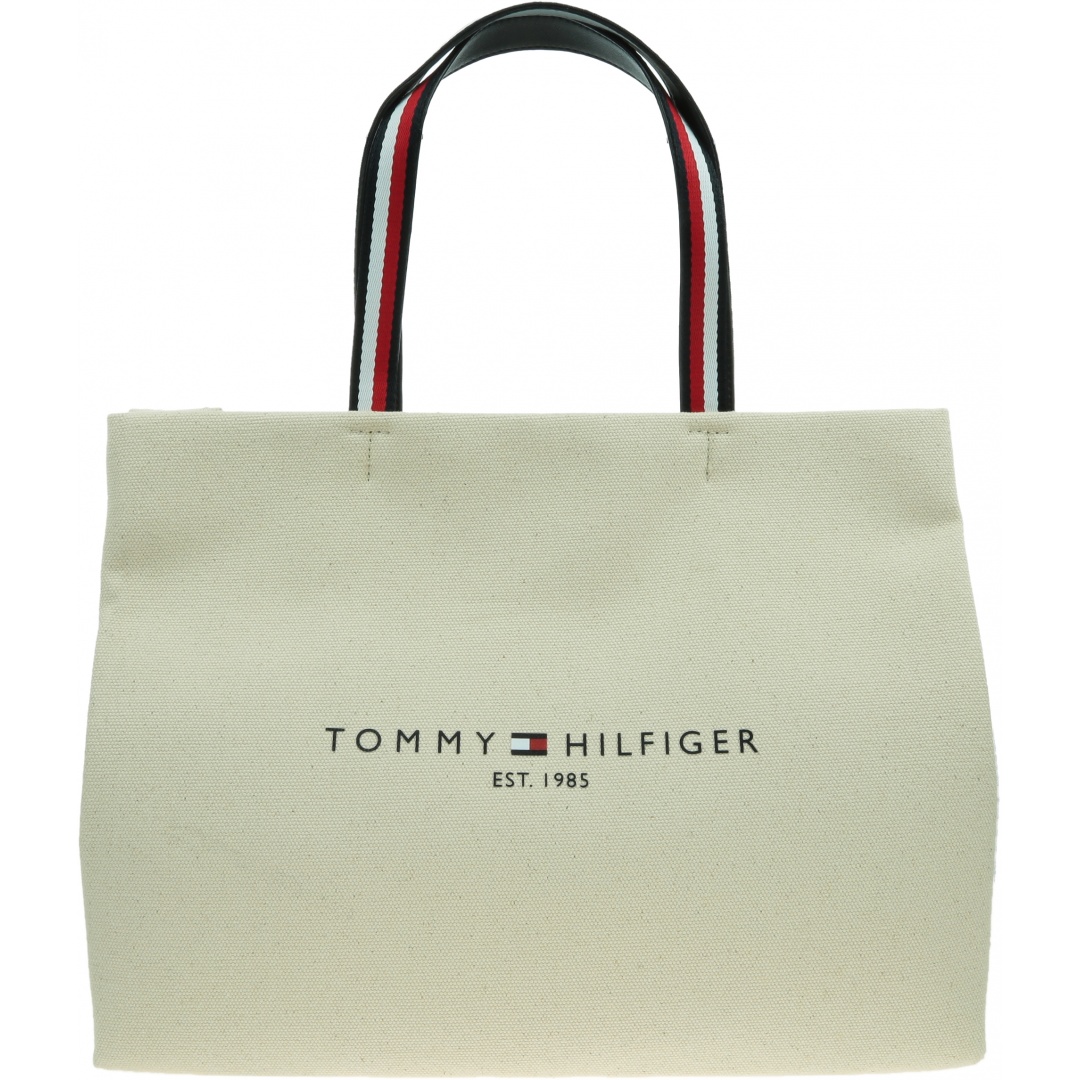 Torebka TOMMY HILFIGER Iconic Tommy Tote AW0AW09708 ACK