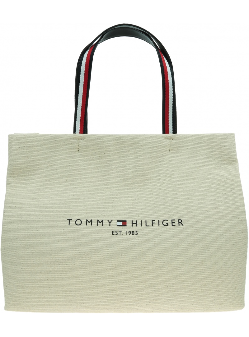 Torebka TOMMY HILFIGER Iconic Tommy Tote AW0AW09708 ACK