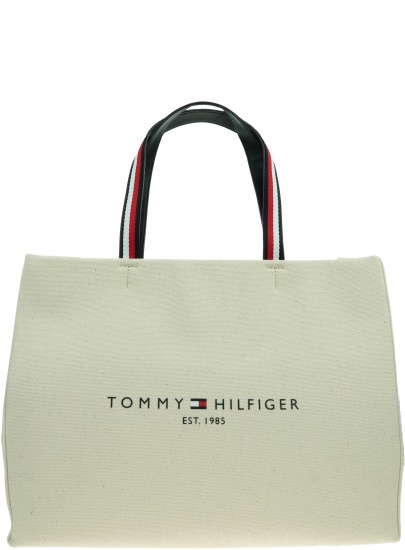 Torebka TOMMY HILFIGER Iconic Tommy Tote AW0AW09708 ACK
