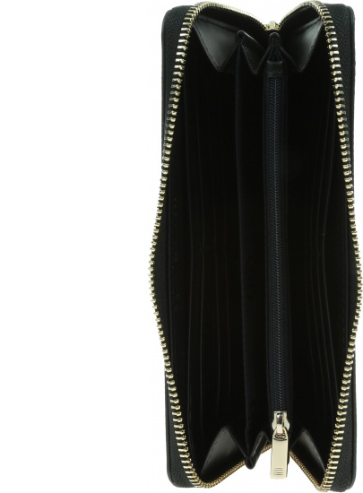 Duży Portfel Damski TOMMY HILFIGER Honey Lrg Za Wallet AW0AW09534 BDS