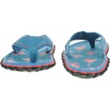 Japonki GUMBIES Islander Canvas Flamingo 2
