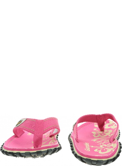 GUMBIES Islander Canvas Pink Hibiscus | EN