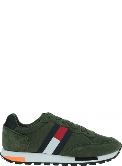 Sneakersy Męskie TOMMY JEANS Runner Sneaker Retro EM0EM00725 MRZ