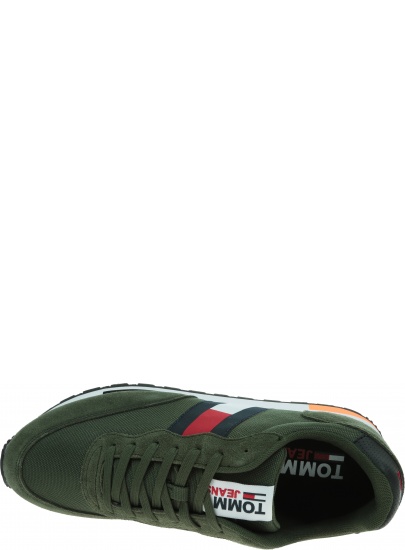 Sneakersy Męskie TOMMY JEANS Runner Sneaker Retro EM0EM00725 MRZ