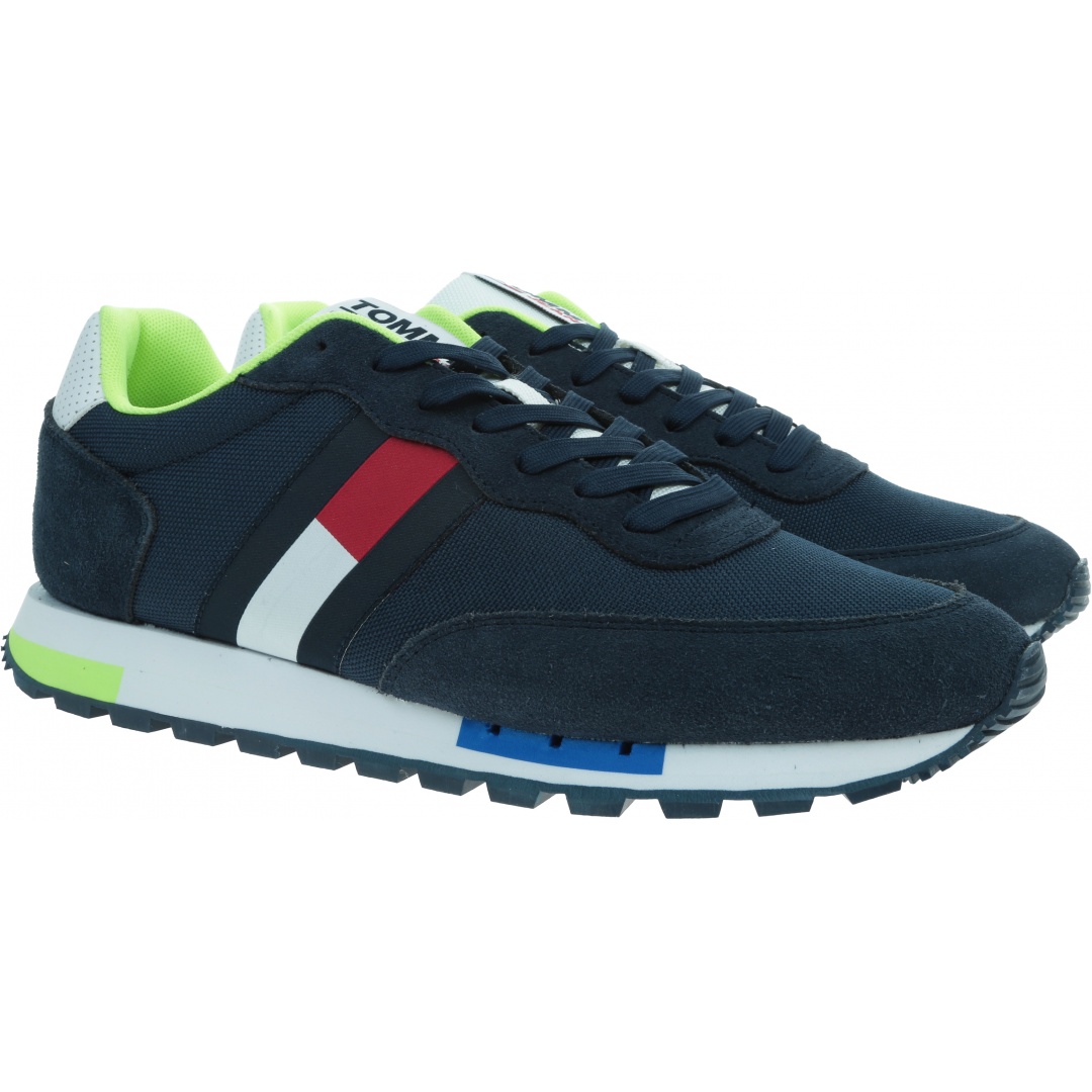 Sneakersy Męskie TOMMY JEANS Runner Sneaker Retro EM0EM00725 C87