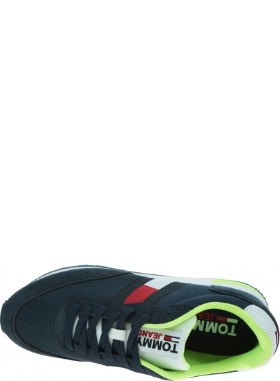 Sneakersy Męskie TOMMY JEANS Runner Sneaker Retro EM0EM00725 C87
