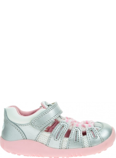 Ultralekkie Sandały BOBUX Summit Silver Metallic + Candy 637205