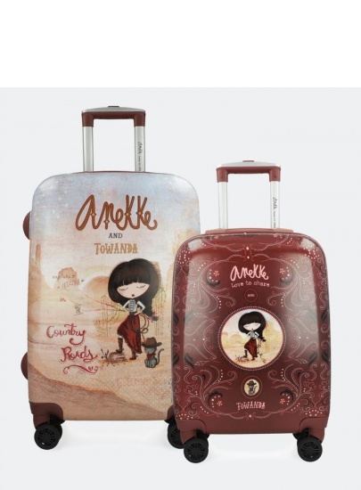 Zestaw Walizek ANEKKE Set Trolleys Arizona AN30700M SET