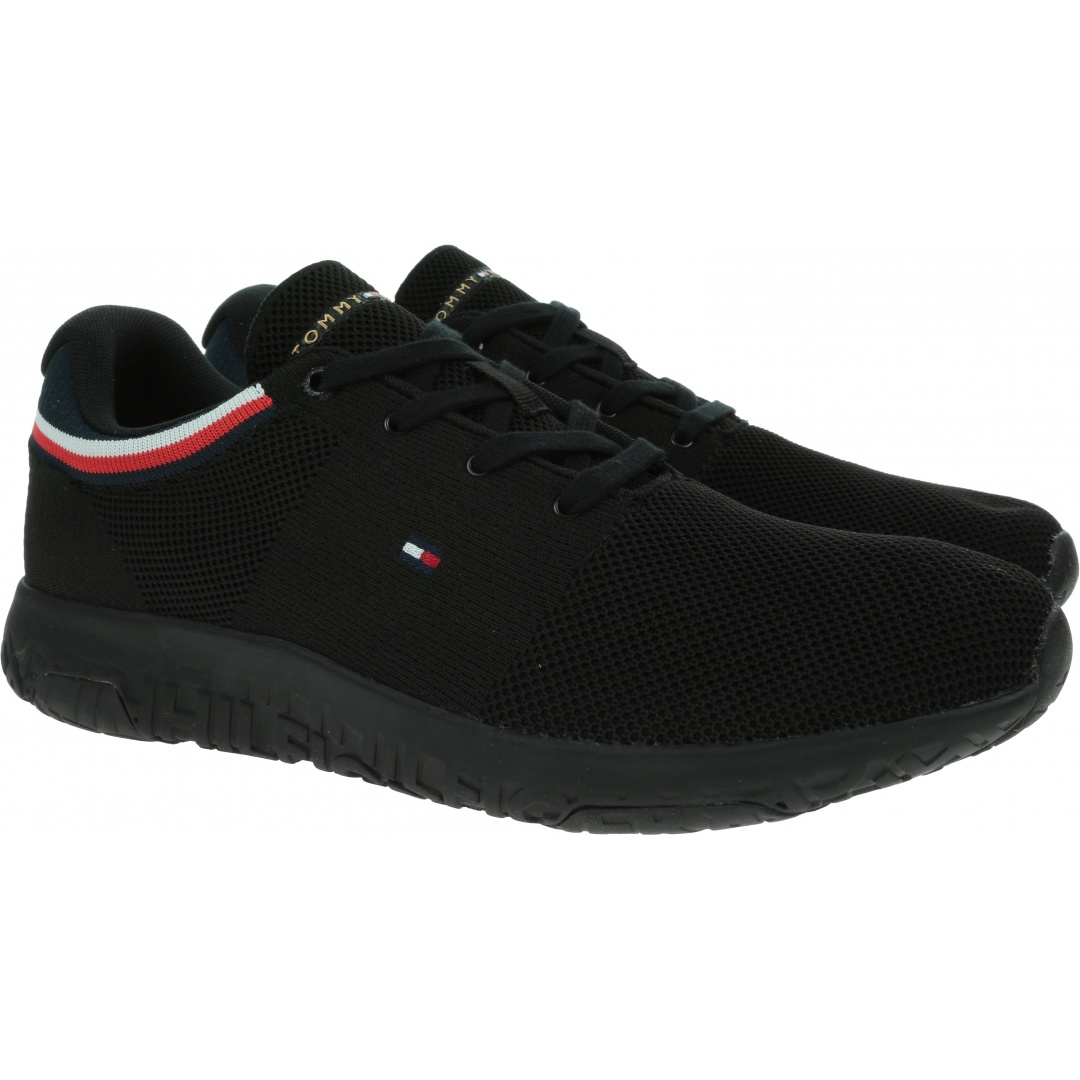 Sneakersy Męskie TOMMY HILFIGER Lightweight Knit Run FM0FM03614 BDS