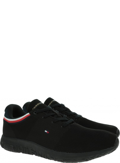 Sneakersy Męskie TOMMY HILFIGER Lightweight Knit Run FM0FM03614 BDS