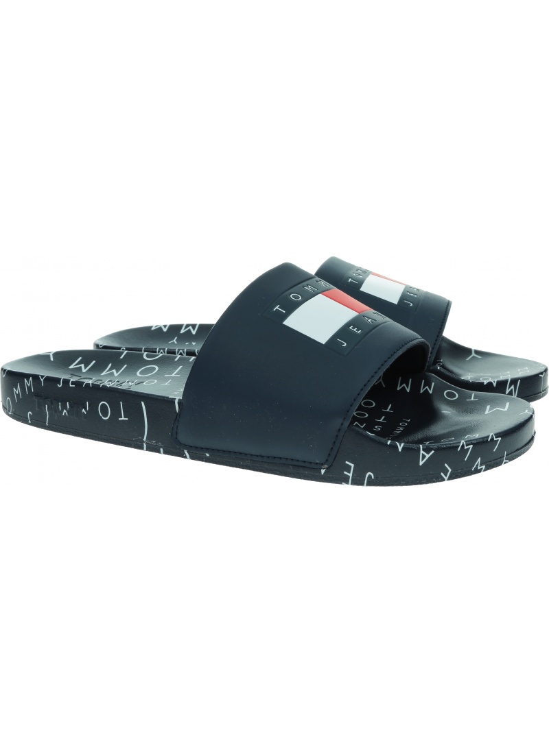 Klapki Męskie TOMMY JEANS Heritage EM0EM00730 C87