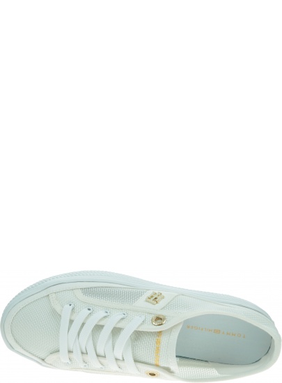 Białe Trampki TOMMY HILFIGER Th Mesh FW0FW05793 YBR